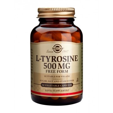 L-Tyrosine 500mg veg.caps 50s Αμινοξέα L-Tyrosine 500mg veg.caps 50s Αμινοξέα